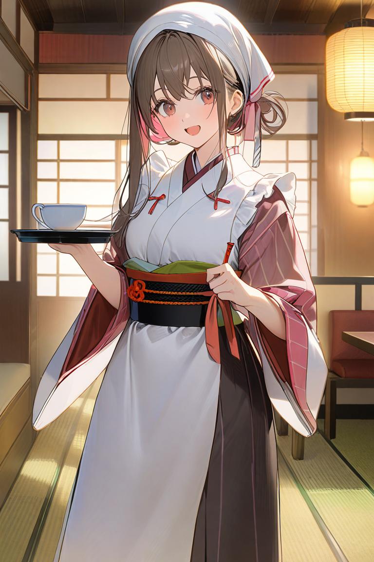 くまおさん、こんばんは♪ 試着してみました( ´ ▽ ` )ﾉ😸 プロンプト