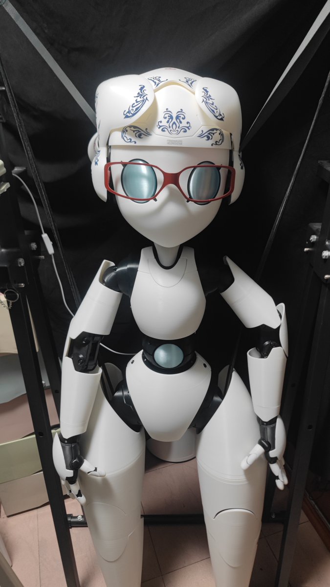 VerZ_44's tweet photo. I really want you guys to meet Drossel in real life. #ロボ娘なんでも投稿祭 #fembot #robotgirl #ロボ娘 #3DPrinting #fireball #Drossel https://t.co/GDPbMBJFoR