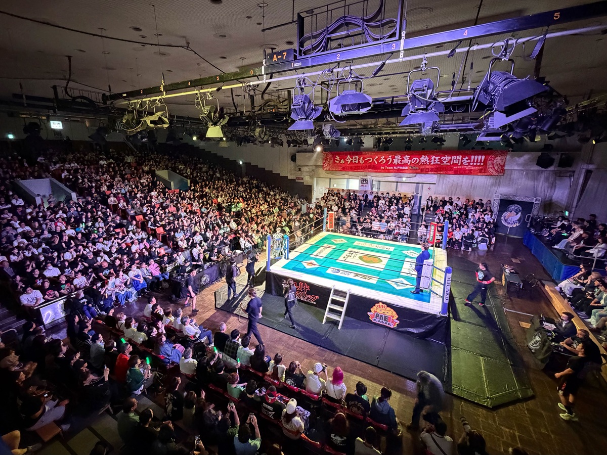 セ・リーグ開幕戦のボールです セキチュー Presents BEST OF THE SUPER Jr.33』開幕戦の後楽園ホール
