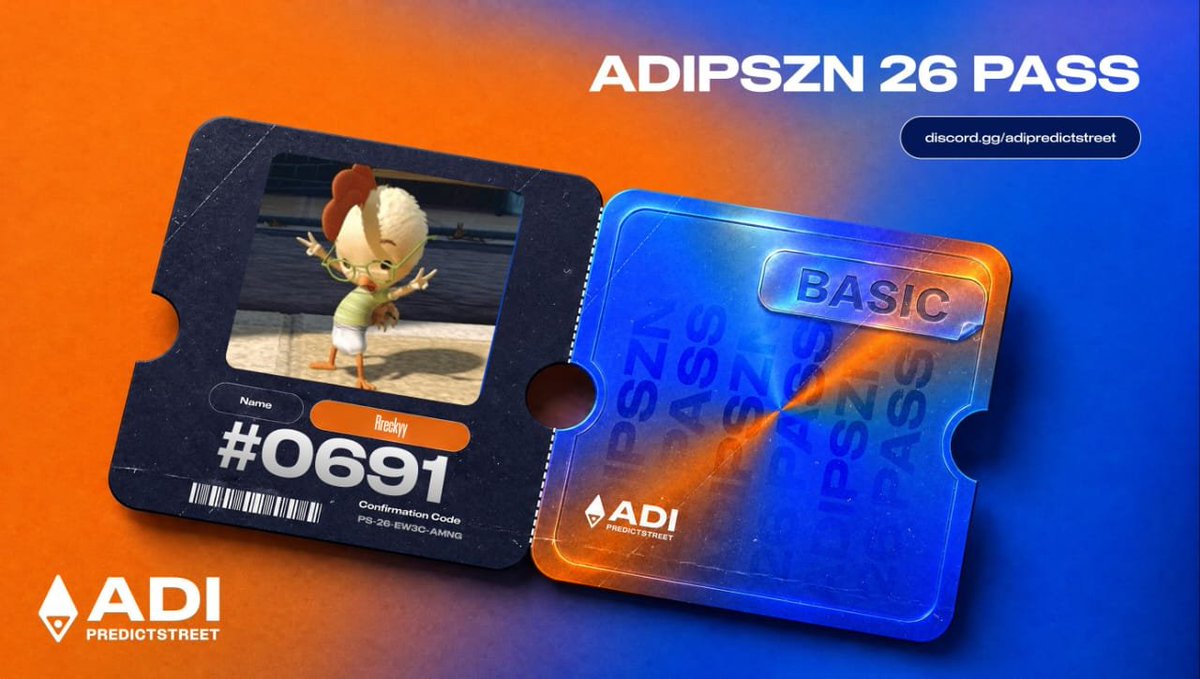 MKess6's tweet photo. ADIPSZN 26 Pass secured ⚡

Basic to VVIP. The only way up is referrals.

Building my crew → https://t.co/Y9CInfAj0j https://t.co/JFCdVgr1iv