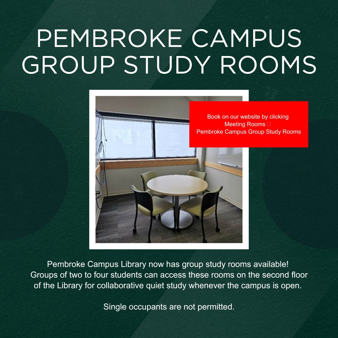 Algonquin College Library tweet media