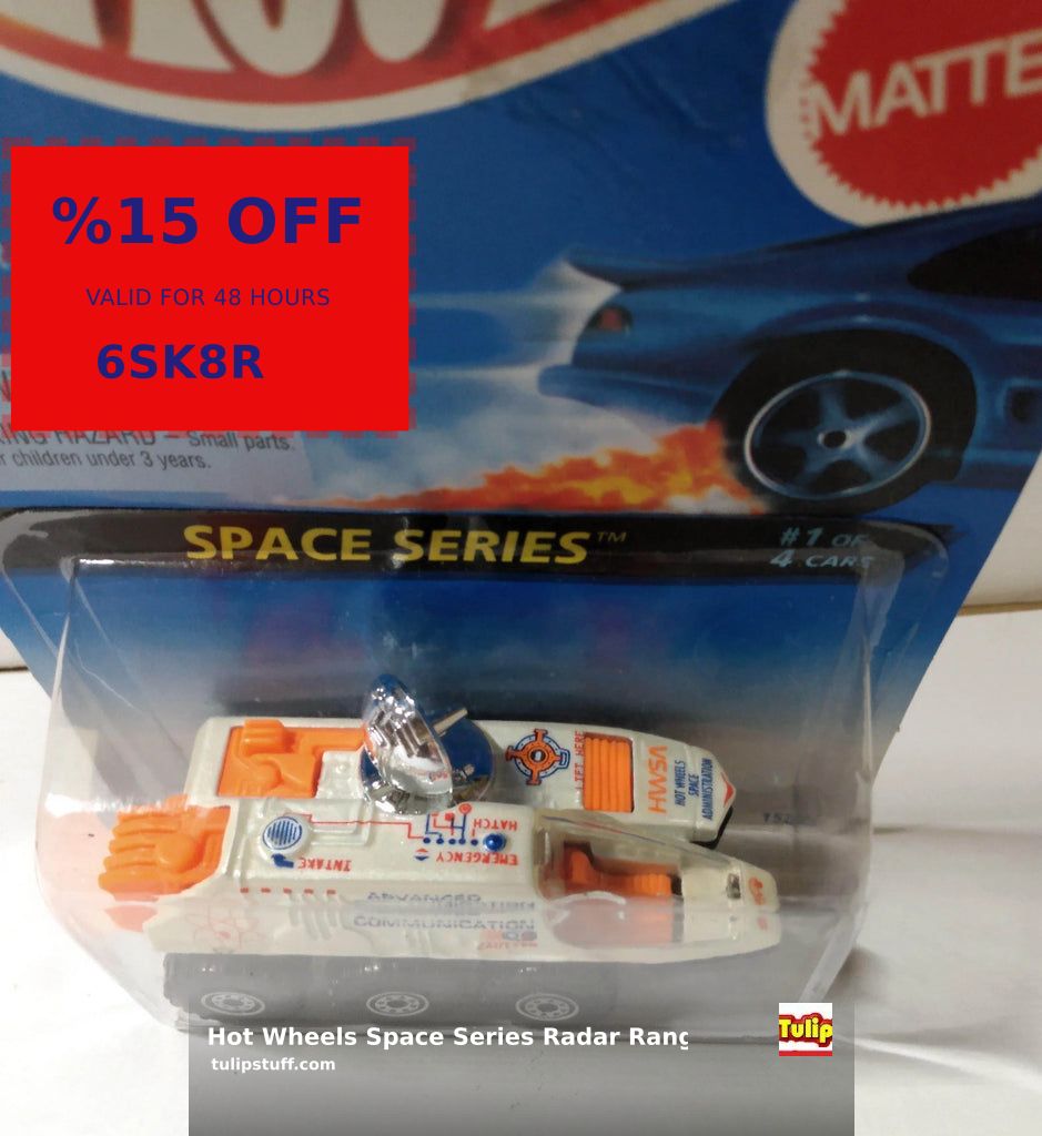 tulipstuff's tweet photo. 48 Hour #Collectibles Sale! 😍 Hot Wheels Space Series Radar Ranger 1995 Collector 388 😍 
get it now at #TulipStuff for $3.50. 

Shop now 👉👉 https://t.co/viTZMCc4cS https://t.co/9M5XGkmYvq