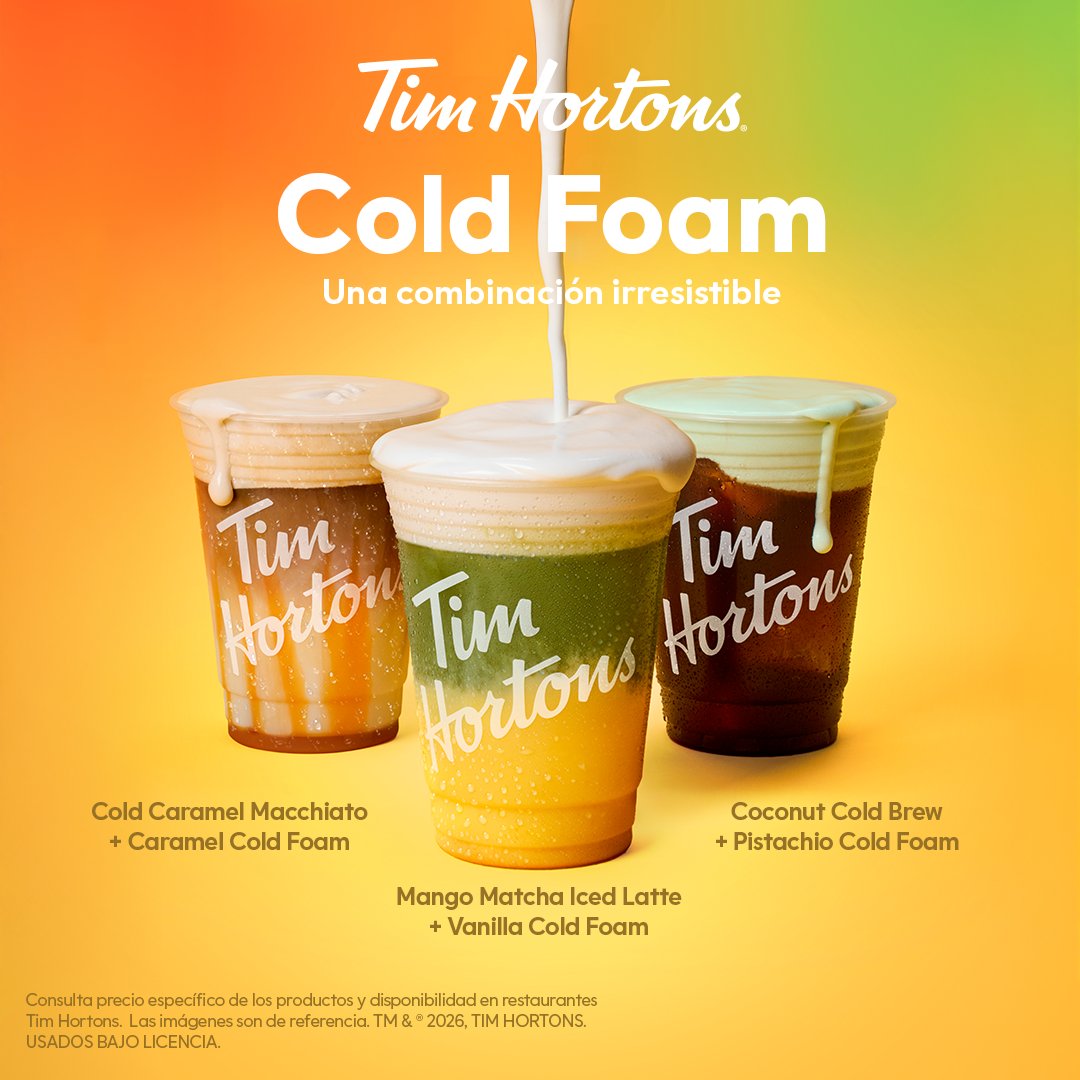 Tim Hortons Mexico tweet media