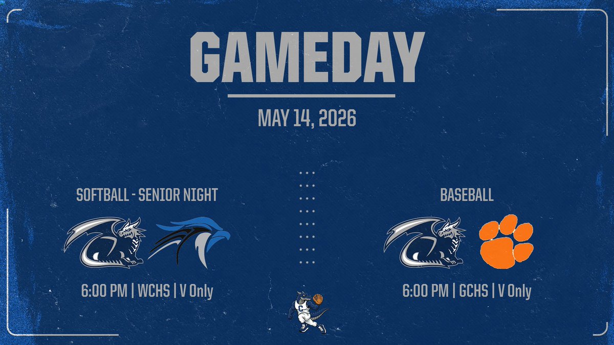 WCAthleticDept's tweet photo. DINGERS!!!

For the final time in the 2026 regular season, the Lady Dragons Softball and @wdragonbaseball teams are set for a split DH. Softball welcomes Fort Campbell to WCHS for SENIOR NIGHT, while the baseball Dragons head to Grayson County. https://t.co/eaENhZzNzw