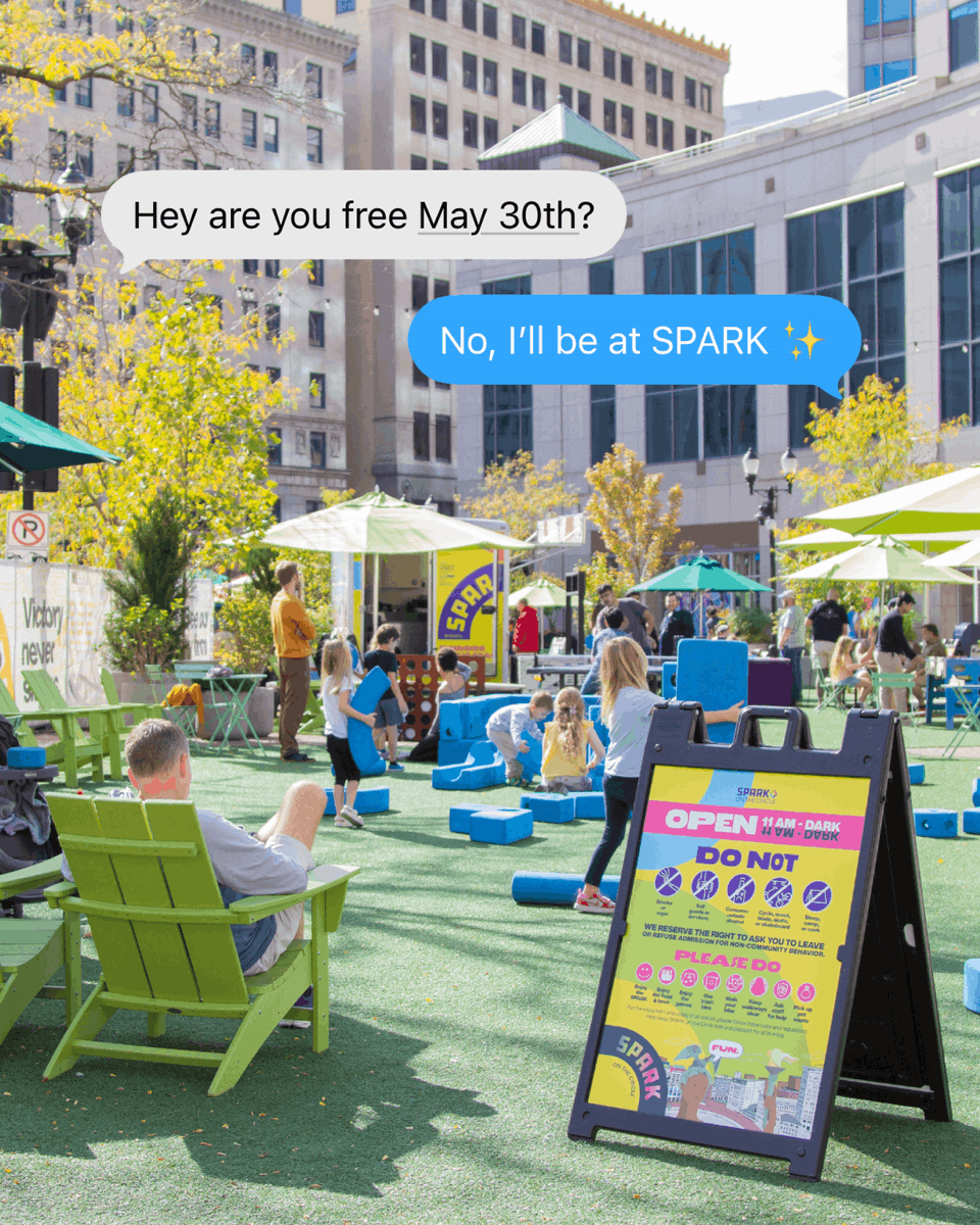 IndyDT's tweet photo. The countdown to SPARK is on ⏰ 

Starting May 30 with Indy Gay Market, SPARK on the Circle returns with daily fun, games, food, and vibrant Downtown energy all season long ✨ We can't wait!

Share this with your SPARK crew 😎 https://t.co/dAXHdFnIzO