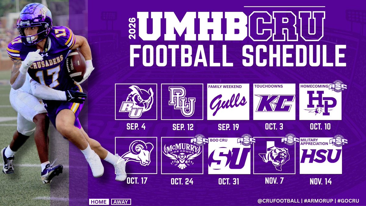 UMHB Football🏈 tweet media