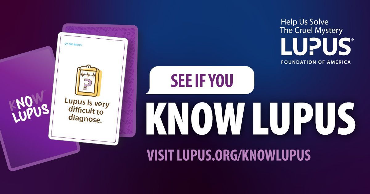 Lupus Foundation of America tweet media