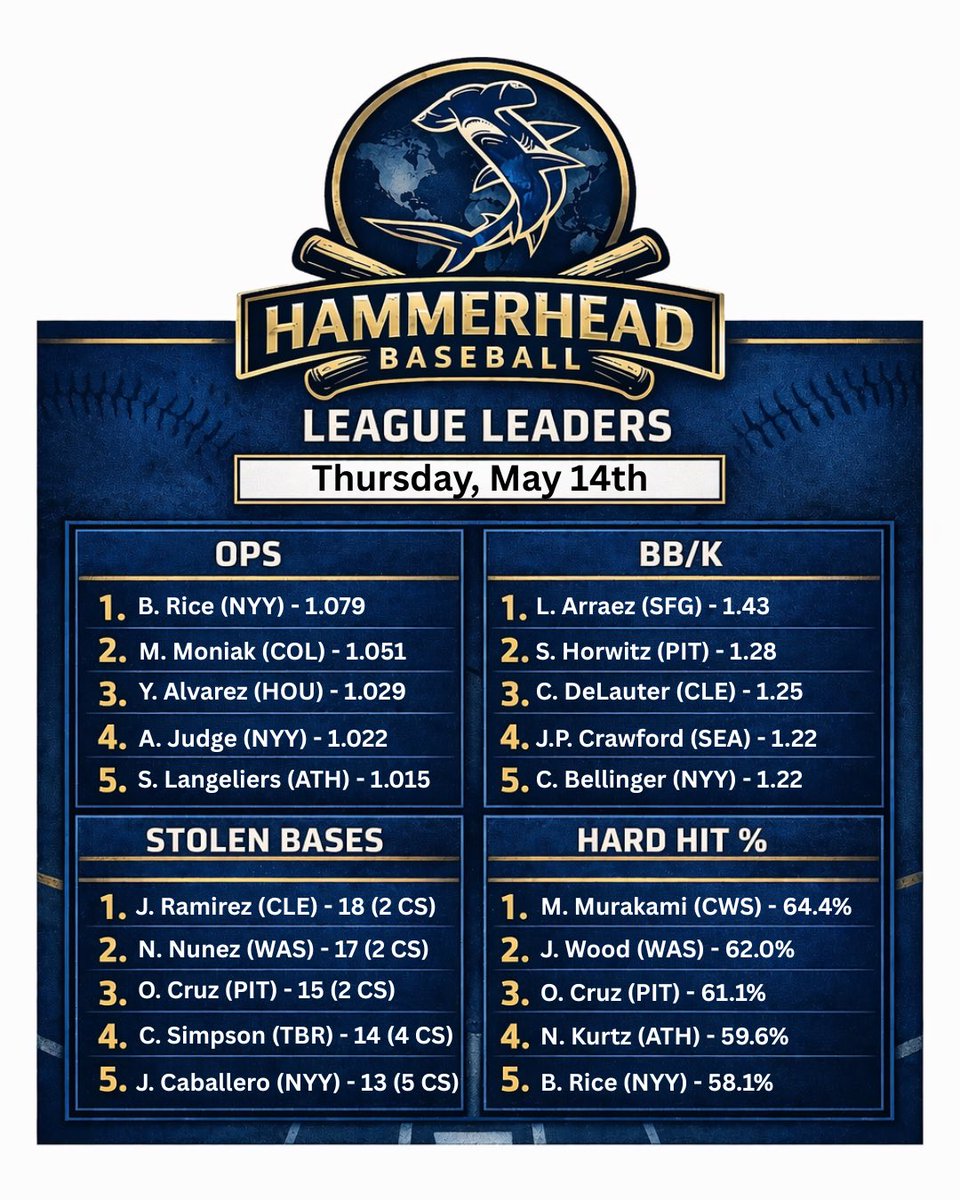 Hammerhead Baseball tweet media
