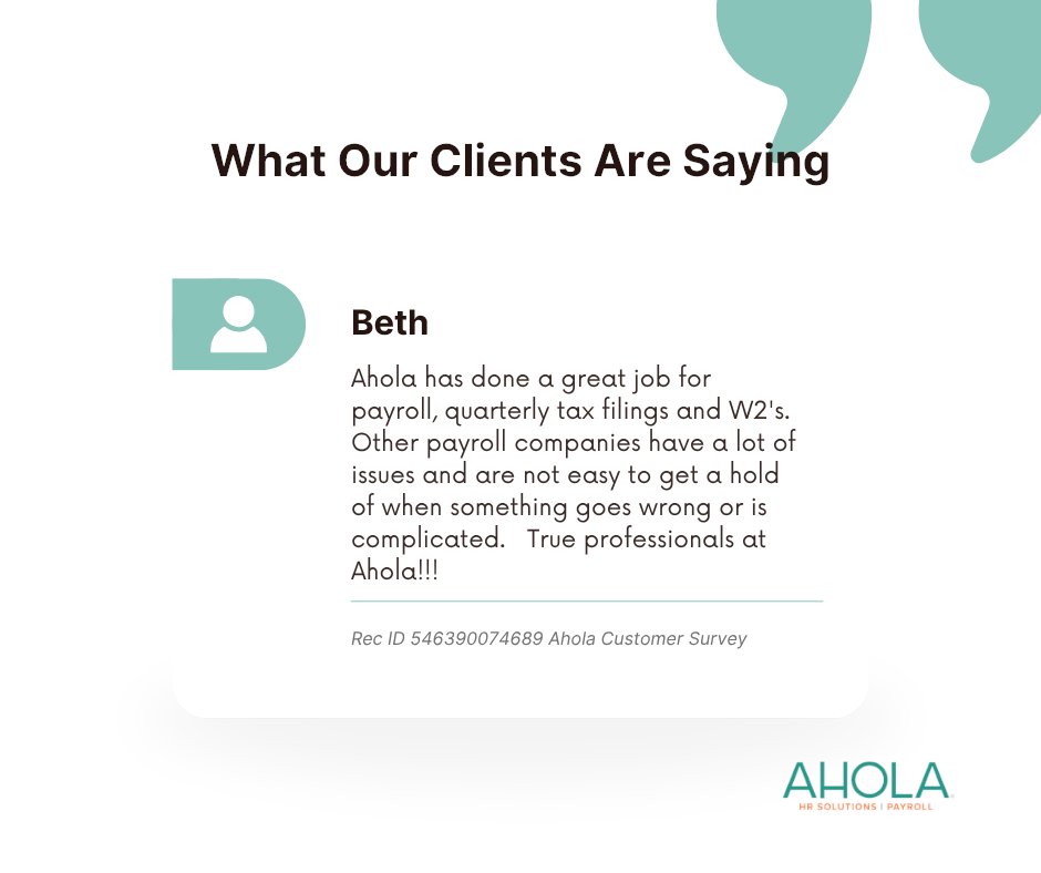 Ahola HR Solutions | Payroll tweet media