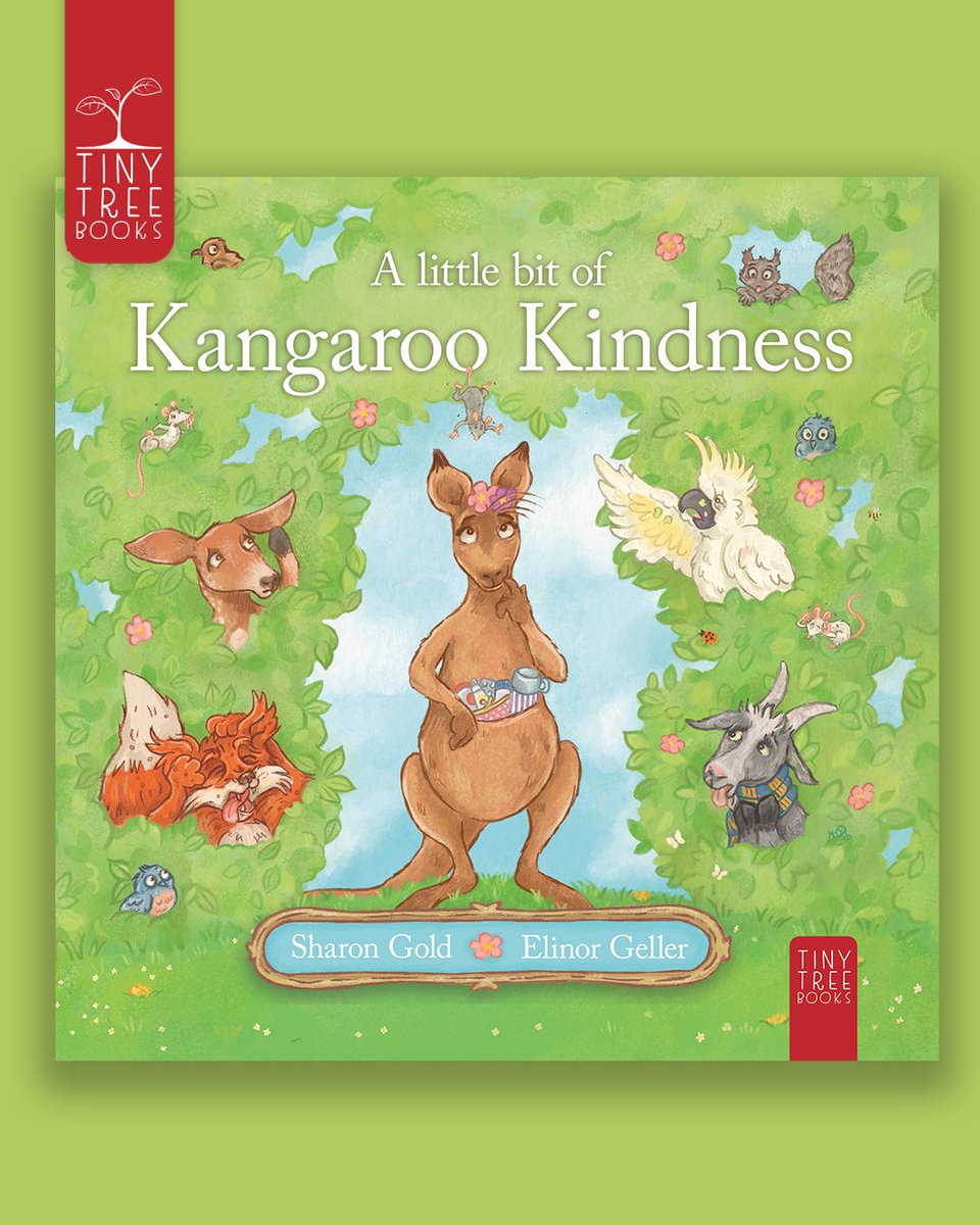 TinyTreeBooks's tweet photo. OUT TODAY! Can one small kangaroo make a big difference? 🦘

A Little Bit of Kangaroo Kindness by Sharon Gold, illustrated by Elinor Geller, is a gentle rhyming picture book about helping others.

Get your copy 👉 https://t.co/iSUH8RzPgS
#picturebooks https://t.co/wb2odYMhKD