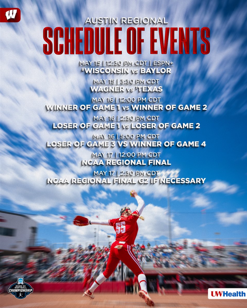 Wisconsin Softball tweet media