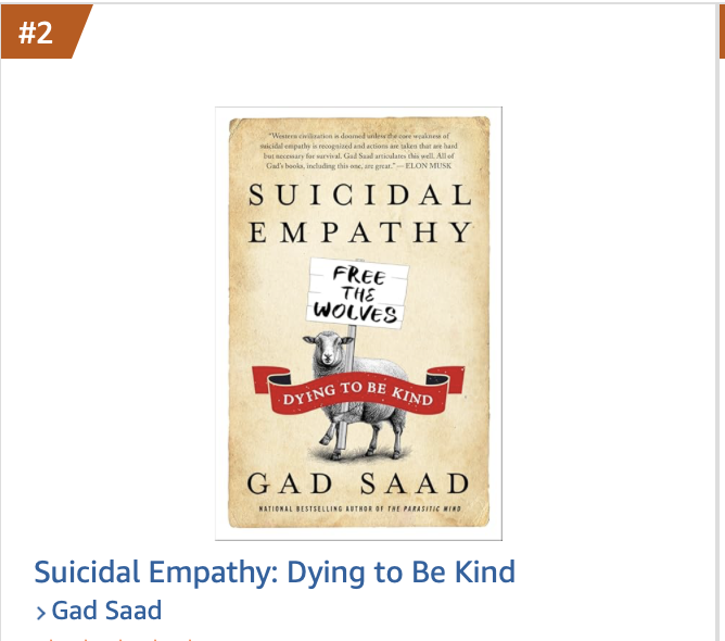 Gad Saad tweet media