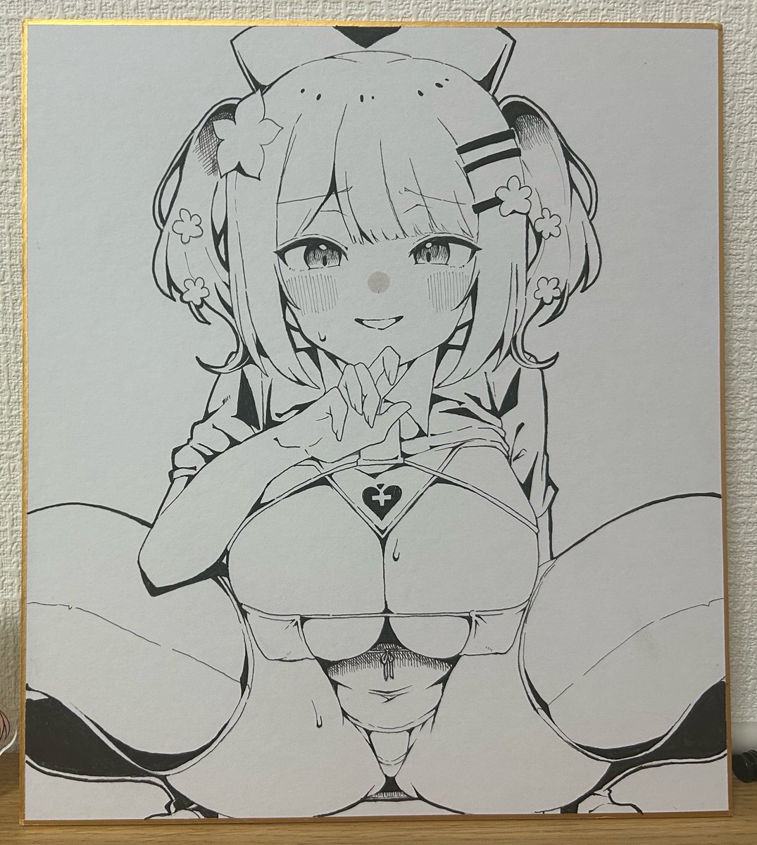 subnobansoukoo's tweet photo. これは色紙 https://t.co/gpi8UVlhVn