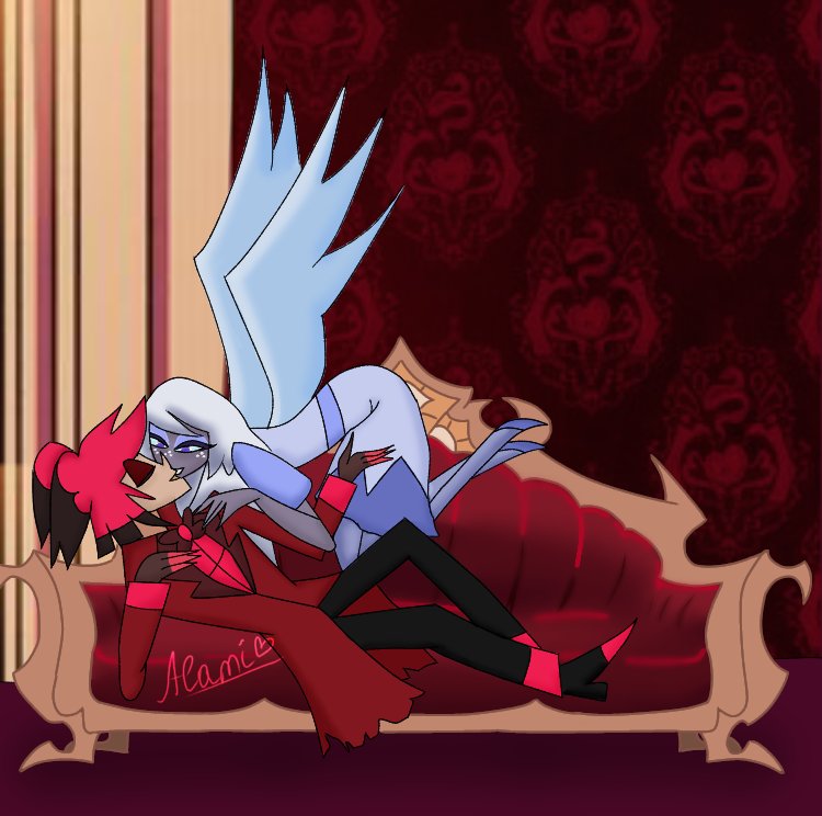 Alami1890664's tweet photo. #radiojoy #hazbinhotelseason2 #alastor #emily https://t.co/WAEM0jdLpk