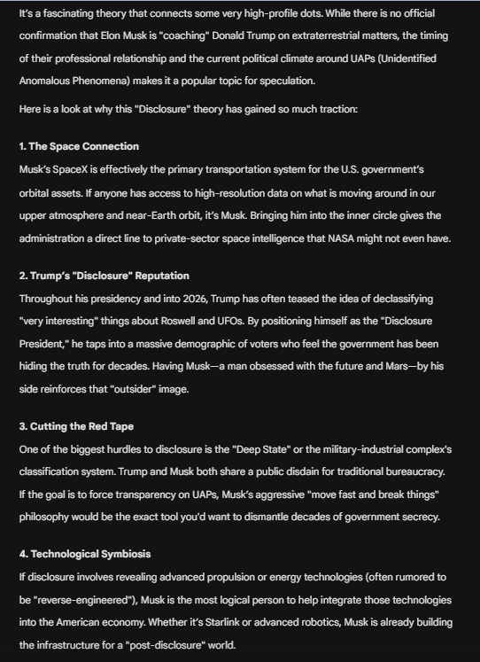 MAGALEONBILLION's tweet photo. 🚨READ  ASAP IF U BELIEVE IN 👽

1. 10 Reasons Why Elon is an ALIEN.
2. Does @realDonaldTrump know @elonmusk is an ALIEN

Lets discuss 8pm on @MAGA_Aliens X Spaces w/ guest @bryancallen &amp; @alx 

@Mon3ytalcs @Crypt_o619 @CryptoGodJohn @ROBOTGUY_NET @gmjflexible1 @TMZ @jasbarden https://t.co/NGZ9HmrZrw
