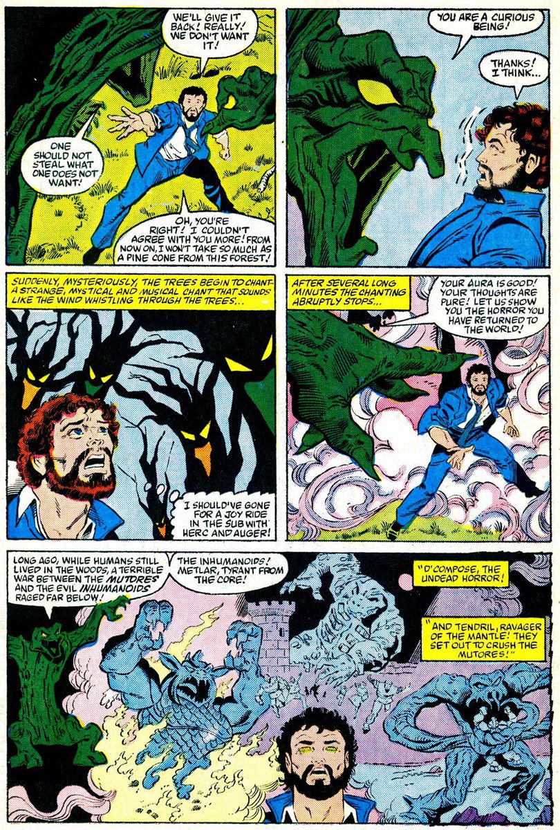hasbr0mniverse's tweet photo. Inhumanoids Adventures
The Coming Of The Inhumanoids! Part 02 Chapter 04 - Credits: Story By Jim Salicrup - Art By James W. Fry - Inks By Joe Del Beato & Bulanadi - Colors By Juliana Ferriter #Inhumanoids https://t.co/6Z3Z9dLLuC