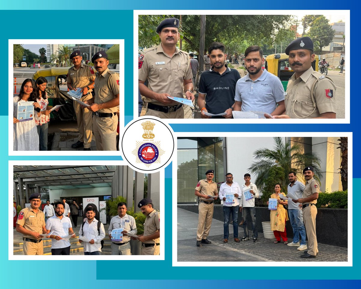 Cyber Swachhta Mission Chandigarh Police tweet media
