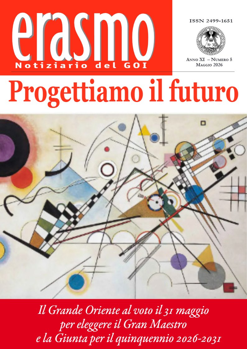 GrandeOrienteit's tweet photo. È online #Erasmo di maggio con il messaggio del Gran Maestro Seminario sul 1º maggio, data importante per il GOI e la sua storia.
Ampio spazio è riservato alle elezioni indette per il 31 maggio. #Massoneria
Sfoglia ▶ https://t.co/rtPwQMbZn4
Sommario ▶ https://t.co/j4uzgdD0Ix https://t.co/u2ClrkYagh