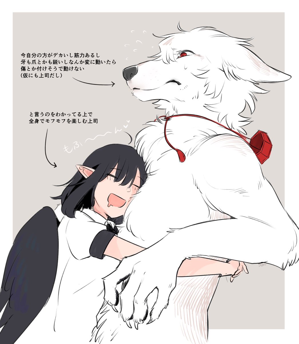 min_k_2's tweet photo. ⚠️獣化
もみじもふもふ https://t.co/BwGu2AkdHD
