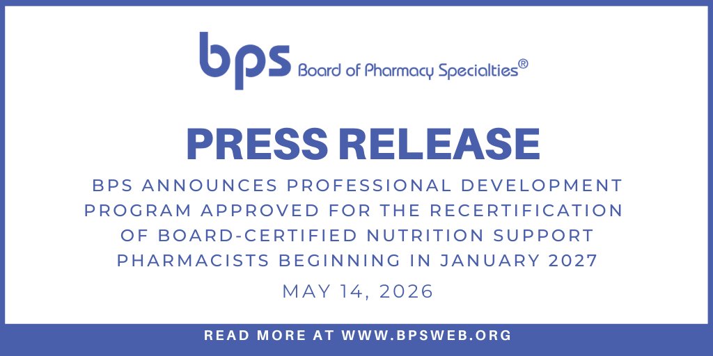 Board of Pharmacy Specialties tweet media