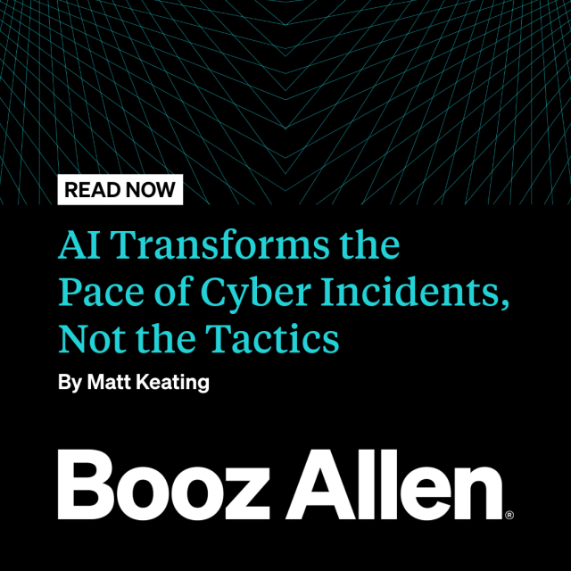 0xShadowWolf's tweet photo. The cyber kill chain hasn’t changed—but AI is accelerating every phase of it. #BoozAllen’s Matt Keating, Director, AI Security, explores how threat actors are compressing attack timelines and what organizations can do to strengthen resilience at AI speed. https://t.co/kneHFdc7NE https://t.co/ewO4D6ym3A