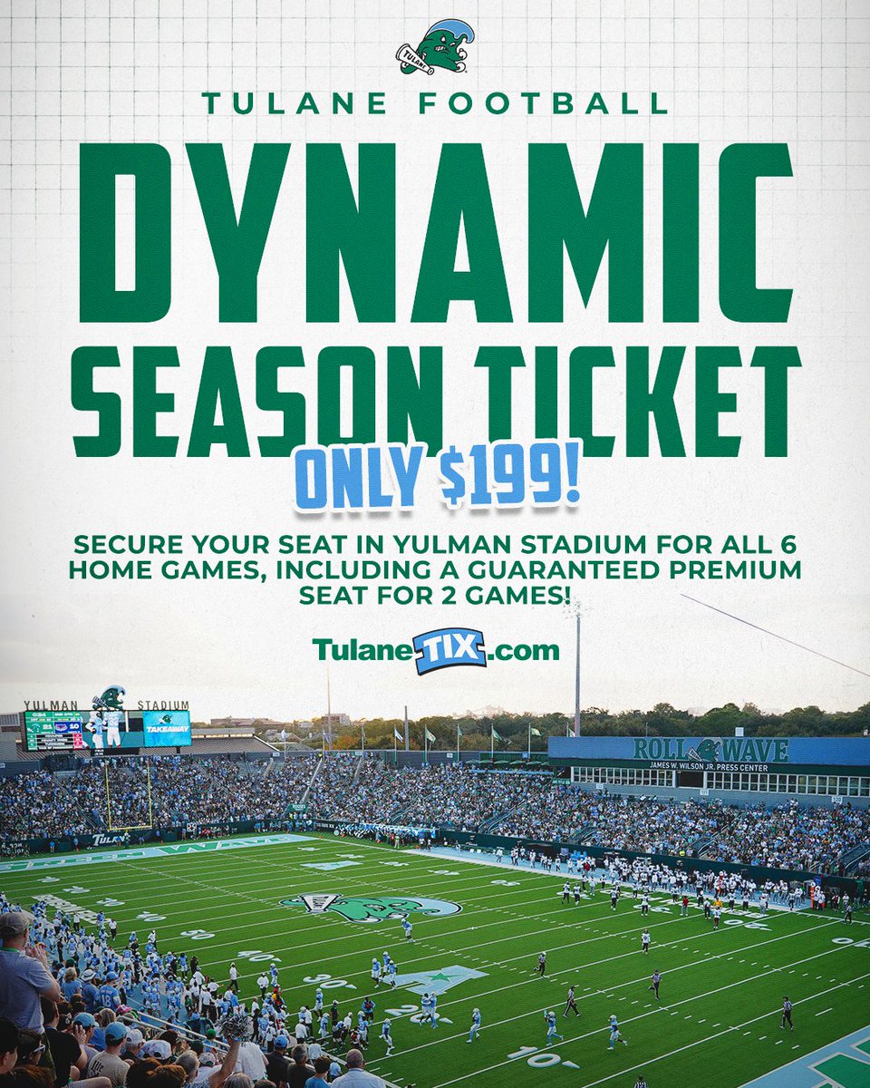 Tulane Football tweet media