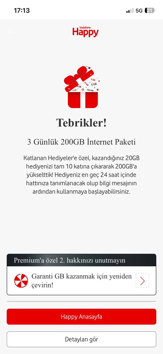 Talha416174's tweet photo. Sevgili @VodafoneTR şu hediyeyi 5-6 aylığına uzatamıyor muyuz https://t.co/SbSoJQODn7