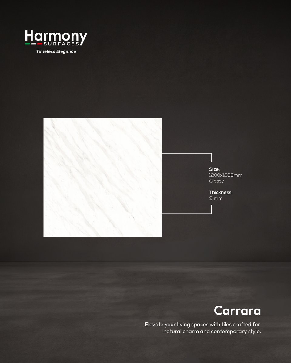 HarmonySurfaces's tweet photo. ✨ Timeless marble elegance, redefined.
Carrara tiles bring natural charm and modern sophistication to every space. 🤍

#HarmonySurfaces #interiordesigners #luxurytiles #Floortiles #LuxuryLiving #سيراميك https://t.co/KmiYtmeENb