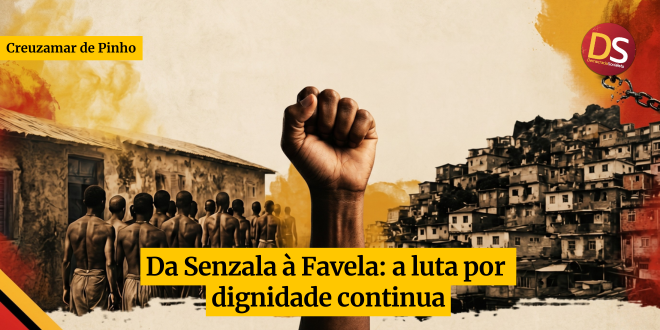 ds_pt's tweet photo. Da Senzala à Favela: a luta por dignidade continua | Creuzamar de Pinho

O 13 de maio perpetua uma das maiores mentiras do Brasil. Somos 56,7% da população brasileira, maioria absoluta que vive à margem. A falsa abolição não terminou em 1888.

🔗 https://t.co/eN1OruDwxe https://t.co/DV0dSP5yoa