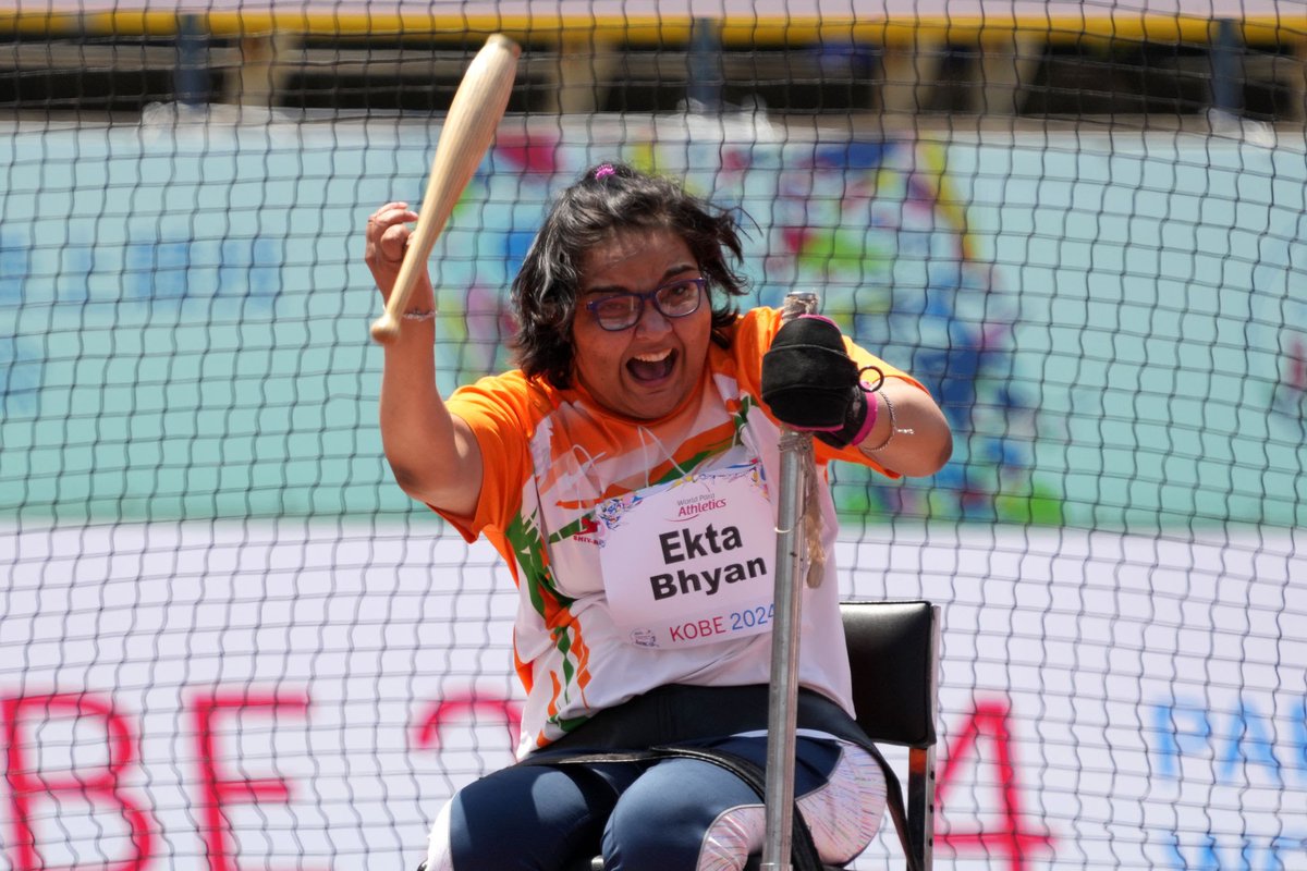 HumansofHind's tweet photo. "Society often assumes that disabled individuals cannot dream big, study, work, or play sports. But we continue to prove otherwise every single day. My journey taught me that strength is not measured by the body, but by the courage to rise..." - @BhyanEkta 
#humansofhindustan https://t.co/27TsZ3ZCmy