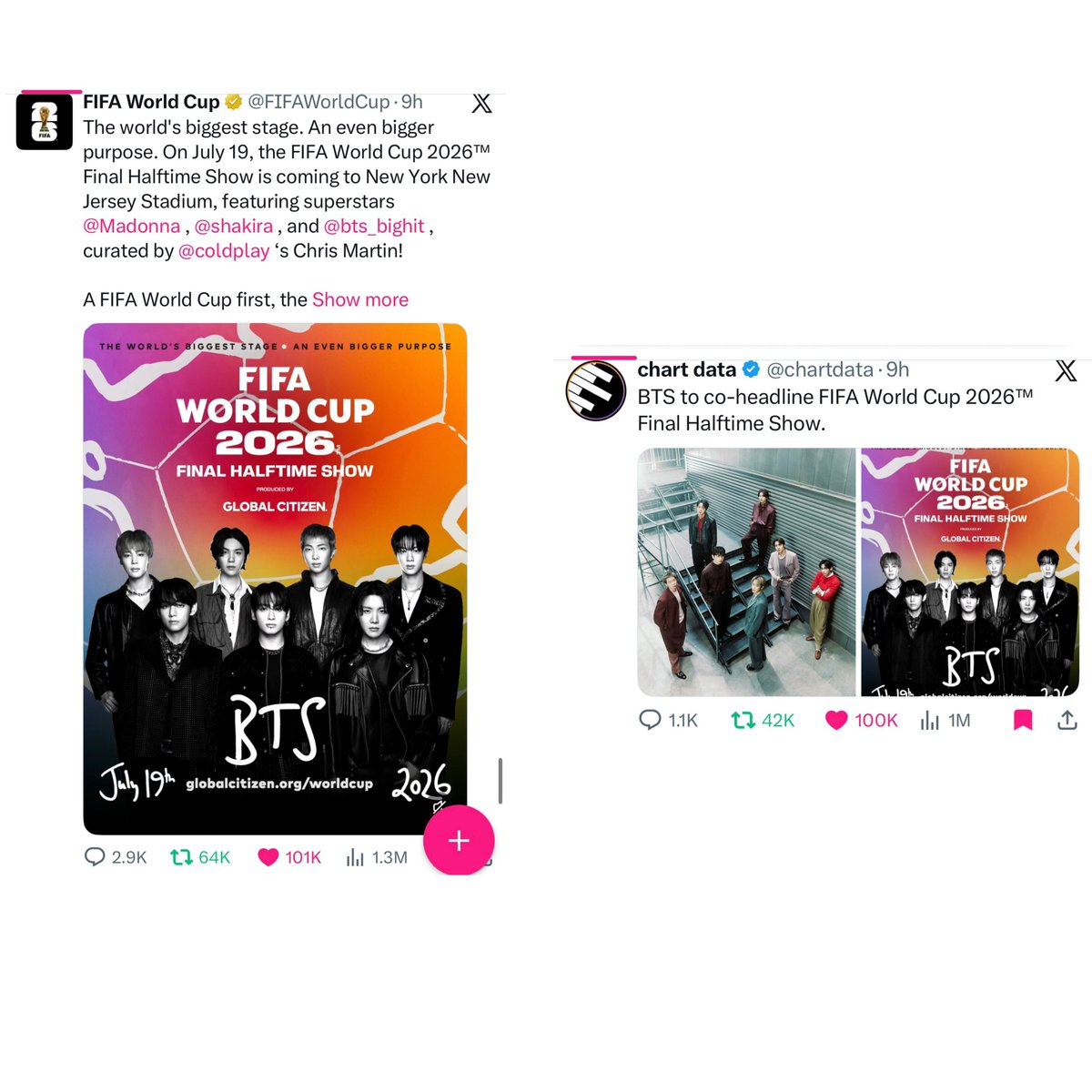 𝟭𝟯% ‎☆ SWIM 1HOT100 💜 ARIRANG ALOTY tweet media