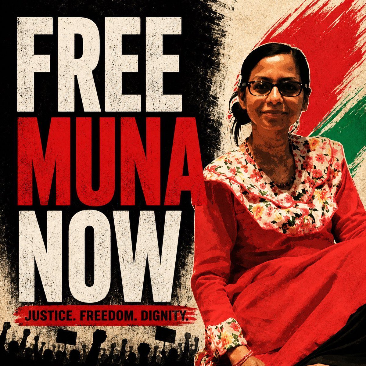almond3131's tweet photo. Diligently and tirelessly… 💪❤️ #FreeMunaNow #FreeJournalists #FreeProtestors https://t.co/XGDniQG0qk
