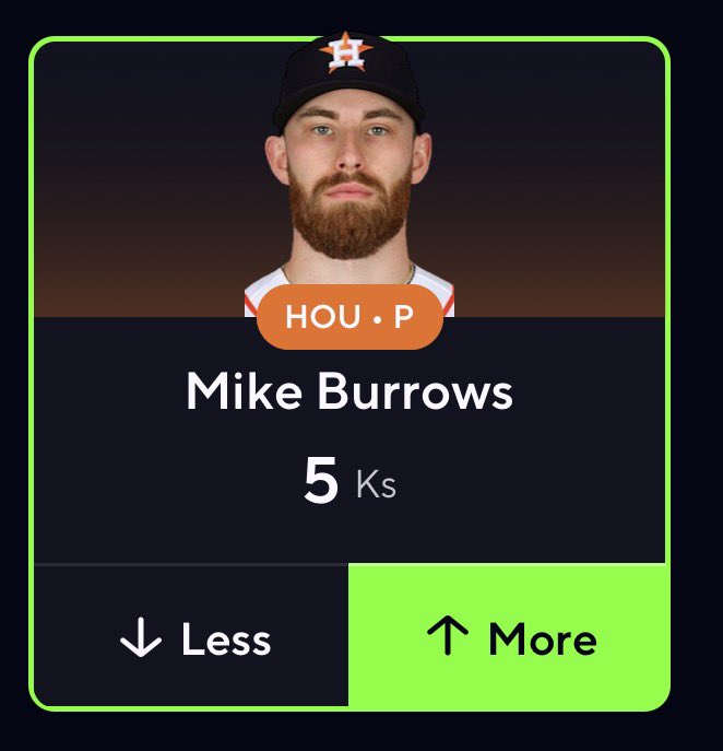 ProfitsHQ's tweet photo. MLB LOCK OF THE DAY π
Mike Burrows βoverβ 5 Ks
(3-3) Record
#PrizePicks | #DailyLock https://t.co/D4eVQkTe4g
