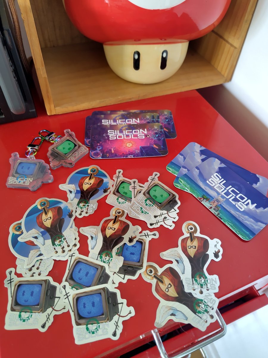 PowerStruggleG's tweet photo. On a préparé plein de petits goodies pour
@indiegamelyon, passez au stand c'est le samedi 16 mai au CCVA Villeurbanne à partir de 14h !  

#IndieDev #GameDev #indiegame https://t.co/YGdvcbe7sz