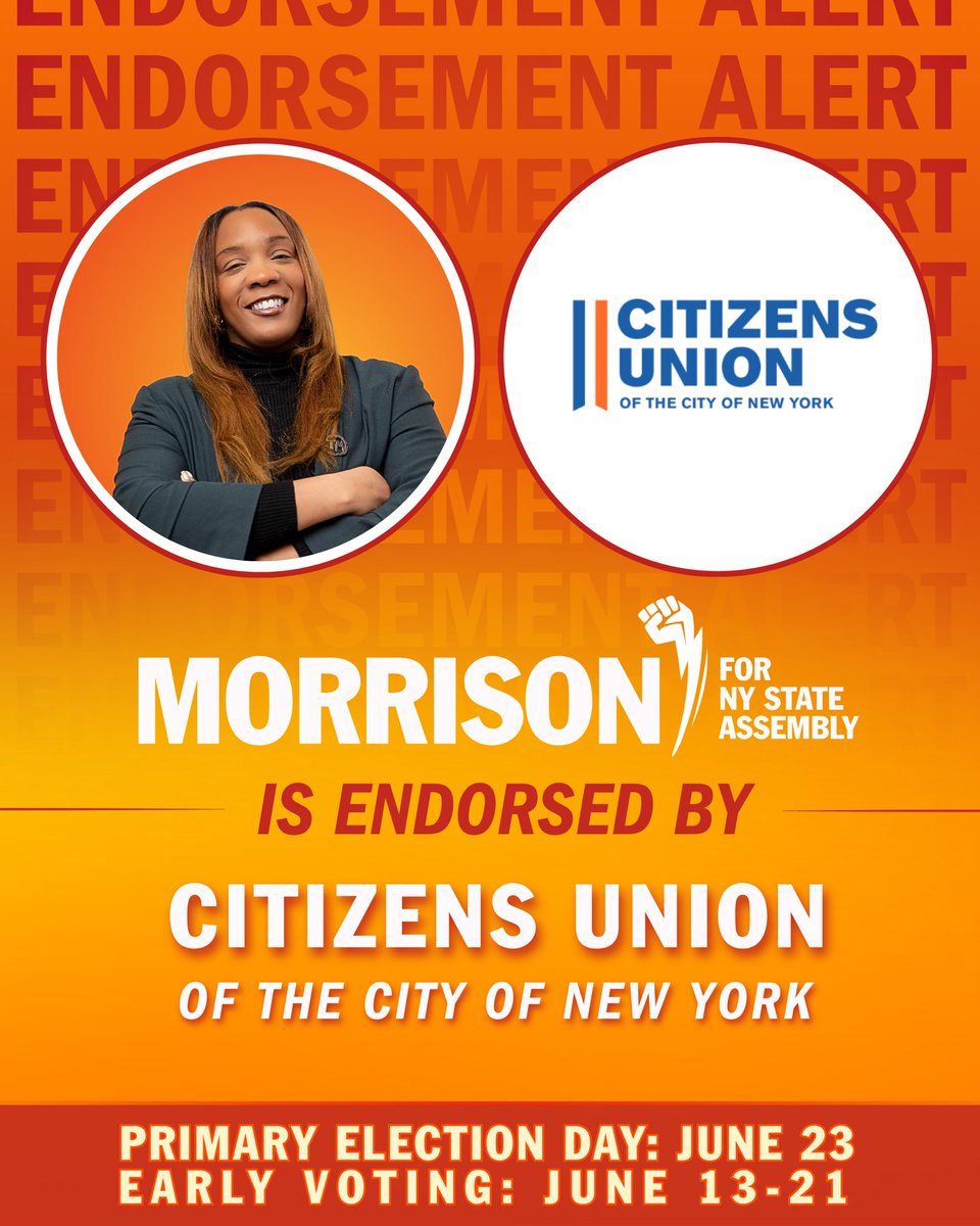 Morrison for NYS Assembly tweet media