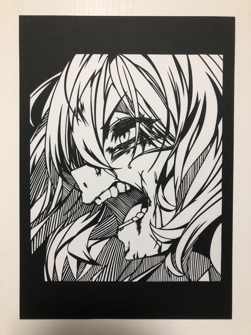 #NIKKE 
#NIKKEfanart
#切り絵 