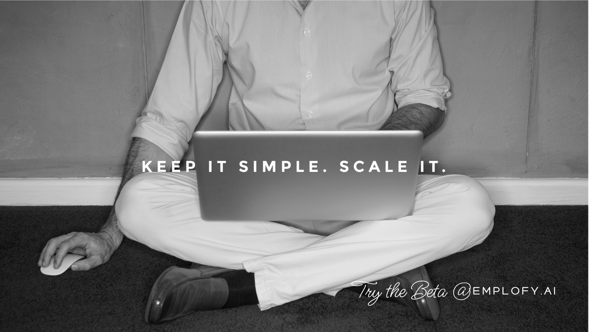 emplofy's tweet photo. Simple systems scale faster.
Try the beta: https://t.co/HW1XcRCB5E
#Careers #Hiring #emplofy #emplofyai https://t.co/lLzKUraOUj