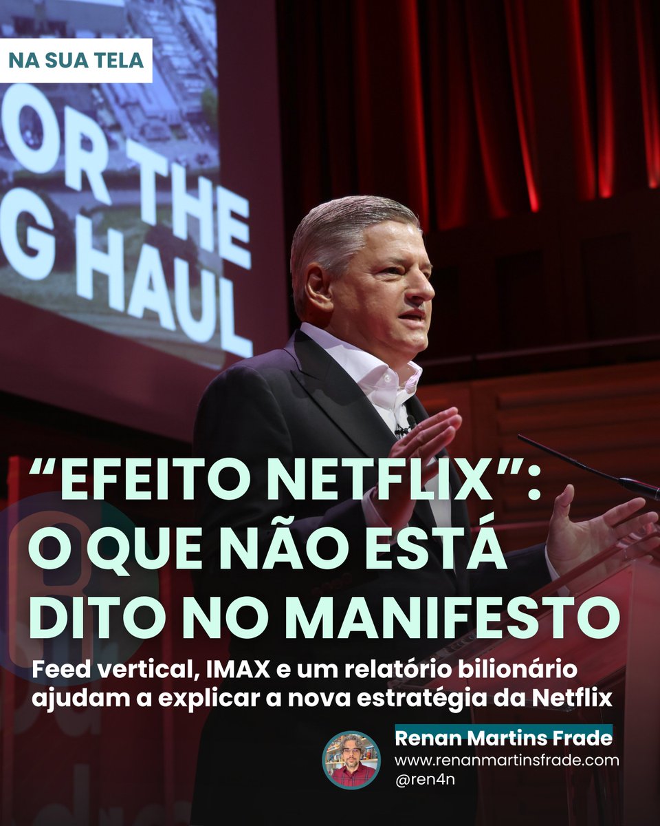 ren4n's tweet photo. O #EfeitoNetflix fala sobre PIB, empregos e impacto cultural. Ao mesmo tempo, a empresa traz um feed vertical no app e anuncia “Nárnia” com lançamento amplo nos cinemas.

O que une tudo isso?

Explico na minha nova coluna em @Splash_UOL:  https://t.co/GKrStOo8aK https://t.co/ppD5f9LpKt