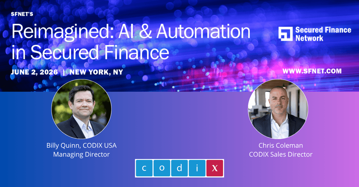 CODIX_SA's tweet photo. AI is only as strong as the data behind it. #Convergence is becoming the foundation for smarter secured #finance.
CODIX joins #SFNet: #AI &amp; #Automation to discuss unified #lending, embedded monitoring, AI-driven analytics and connected operations. 👇
https://t.co/FkUwNcxyFK https://t.co/l3kDXCuW0X