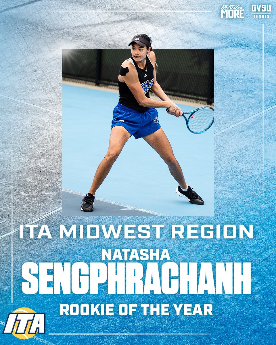 gvsutennis's tweet photo. Congrats our women’s tennis ITA Midwest Region award winners‼️

#AnchorUp | #ReadyForMore https://t.co/cB9TZCkwRT