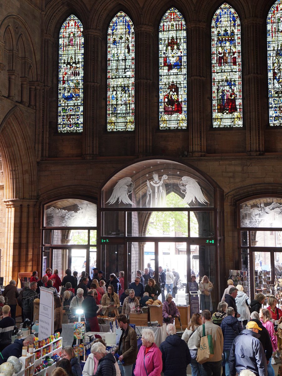 riponcathedral's tweet photo. Huge thanks to everyone who helped make the Spring Fair on 18 April such a success! Together we raised just over £18,000 to support the cathedral’s mission, education, music and heritage conservation. https://t.co/tp7seC7sSE