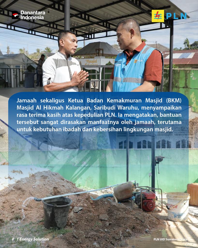 PLN Unit Induk Distribusi Sumatera Utara tweet media