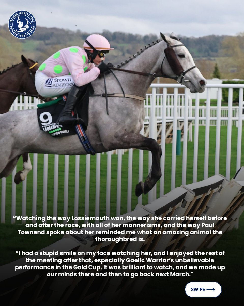 Injured Jockeys Fund tweet media