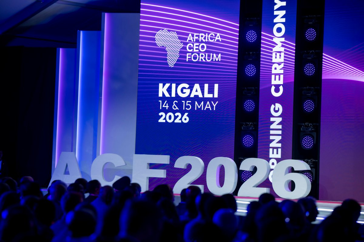 ChanellaMc68301's tweet photo. President Kagame continues to position Rwanda as a trusted hub for Africa’s growth and dialogue as Kigali hosts the #AfricaCEOForum2026. 
Under his leadership, Rwanda keeps setting the standard for visionary governance, innovation, and investment across Africa. #ACF2026 https://t.co/JkhBiqEKIn