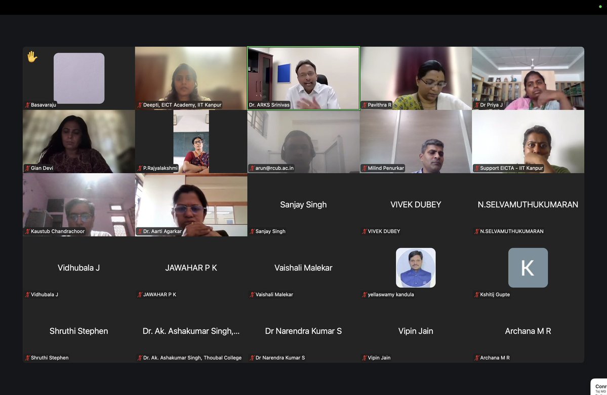 E&ICT Academy, IIT Kanpur tweet media