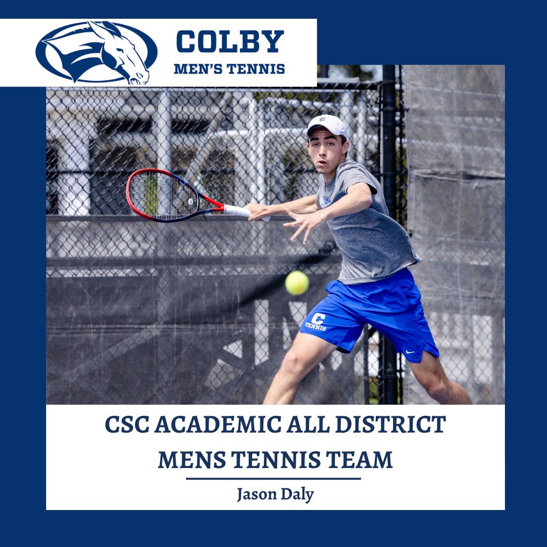 Colby College Men’s Tennis tweet media