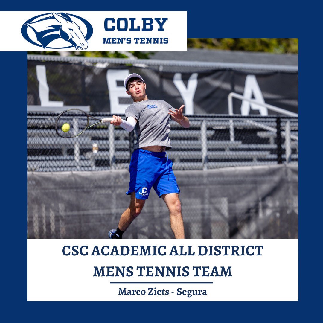 Colby College Men’s Tennis tweet media