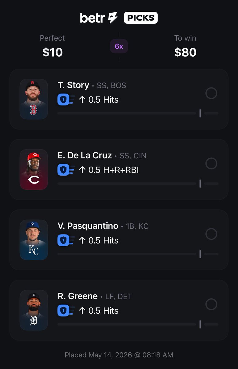 _SKAR1's tweet photo. We're live 🚨our BETR POTD was found with @SmartPicksPro 
This is easily the best parlay you can take today. https://t.co/wVABxWnuU8