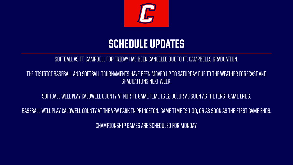 Hopkins County Central Athletic Department tweet media