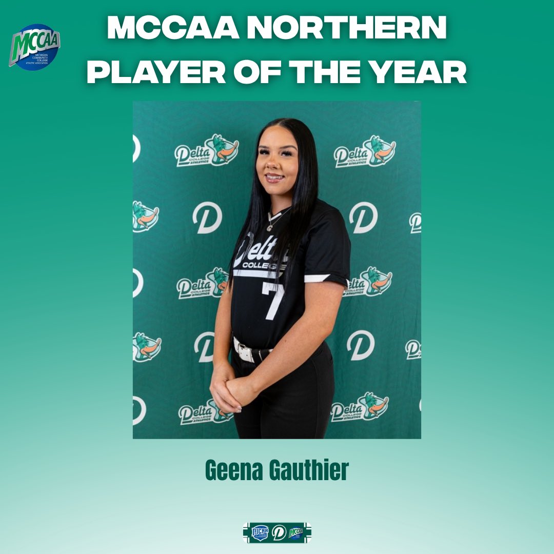 delta_pioneers's tweet photo. Softball Conference Award Winners🔥🥎
Congratulations to our softball team MCCAA Conference award winners!🟢⚪️🦆
We are proud of the seasons you all had!
#DCAthletics #DeltaAthletics https://t.co/ZRwy8gwApF